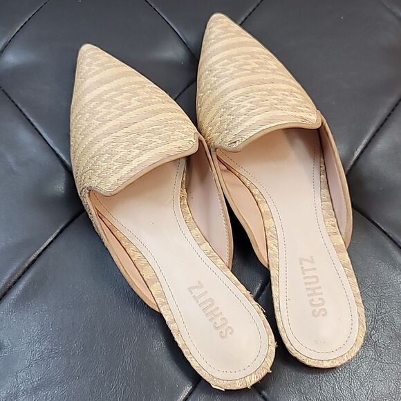 SCHUTZ Renly Slip on Pointed Toe  Flats - Picture 5 of 7